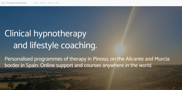 Prochange Hypnotherapy Screenshot